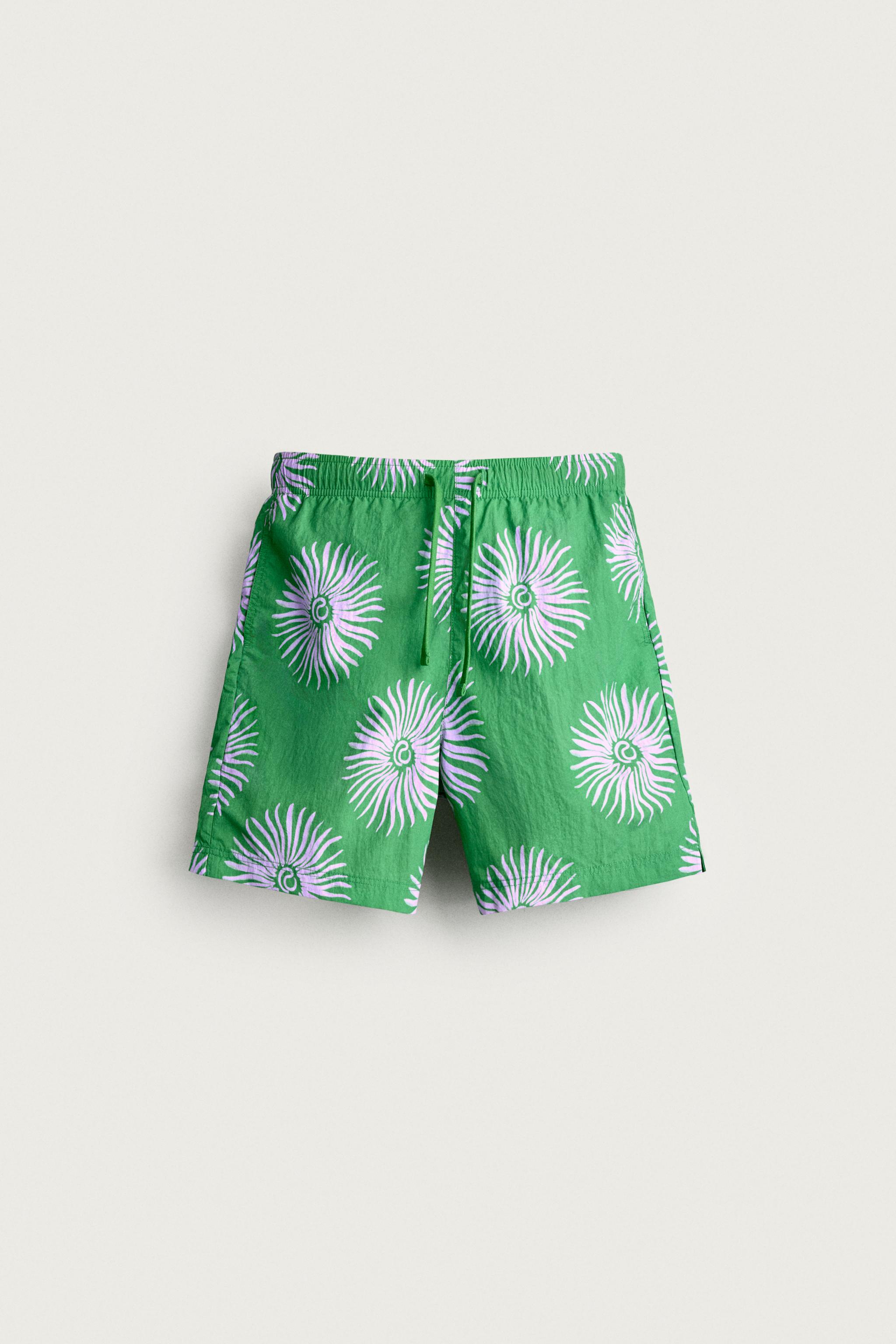 LONG JELLYFISH PRINT SWIMSUIT